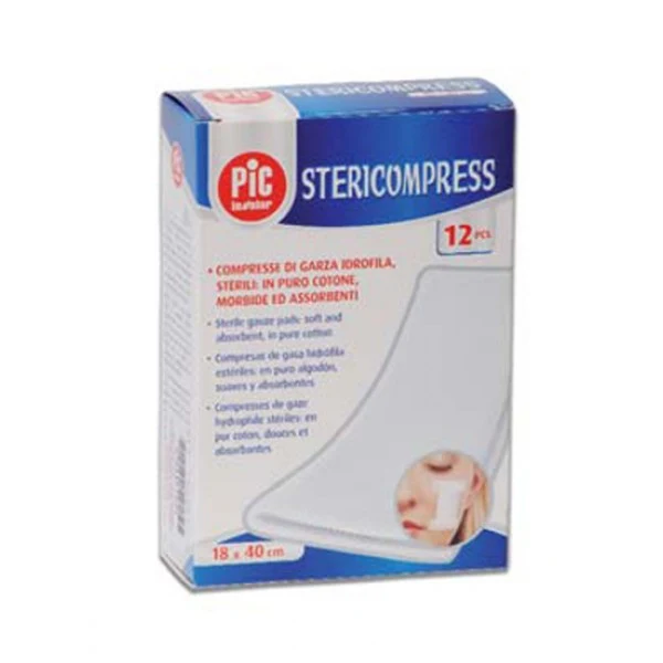 GARZA STERILE - CF.12 pz 18x40
