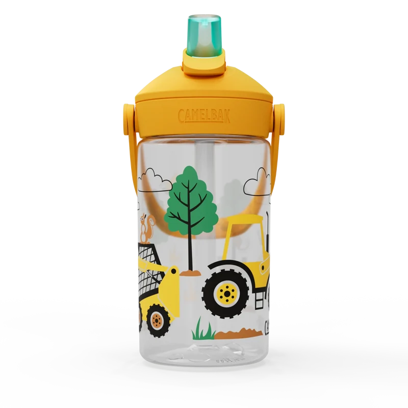 Borraccia bambino Camelbak Thrive Flip Straw 410 ml - Tractors