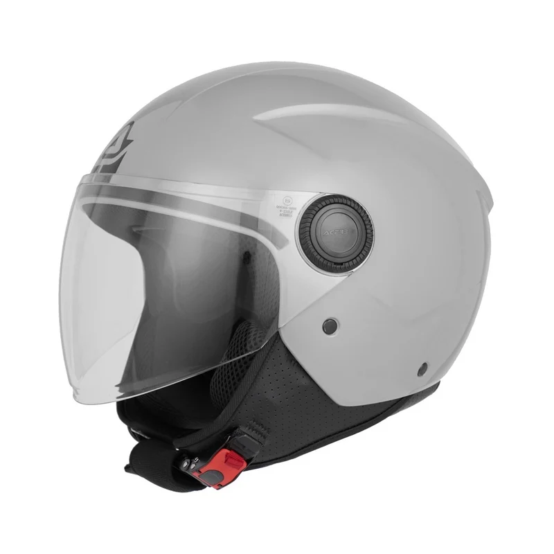 CASCO JET ACERBIS BREZZA OMOL.22.06 GRIGIO LUCIDO
