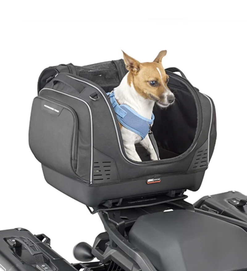 BORSA CON AGGANCIO TOP BAG CON ATTACCO MONOKEY® SPECIFICA PER IL TRASPORTO DI ANIMALI 33LT.