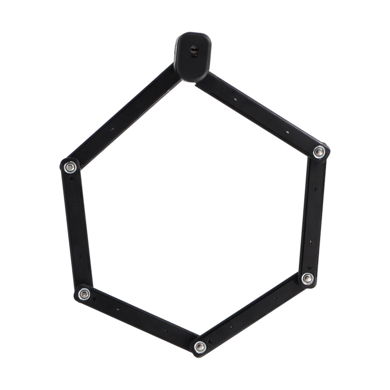 Lucchetto pieghevole XLC Django Lo-F50 - Nero