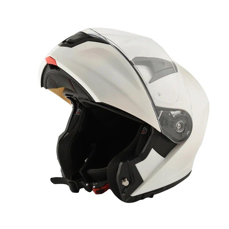 CASCO MODULARE MPH RAPTOR BIANCO LUCIDO