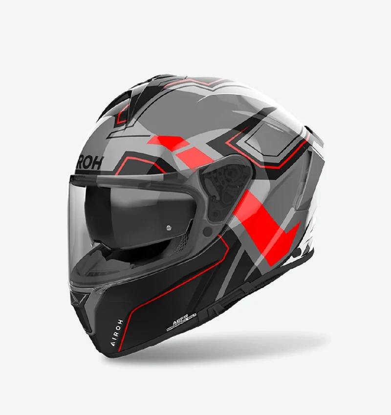 CASCO AIROH INTEGRALE SPARK 2 DART RED GLOSS