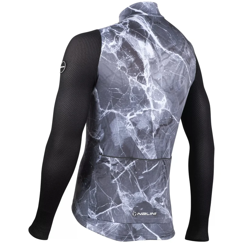 Maglia maniche lunghe Nalini Warm Mesh - Grigio