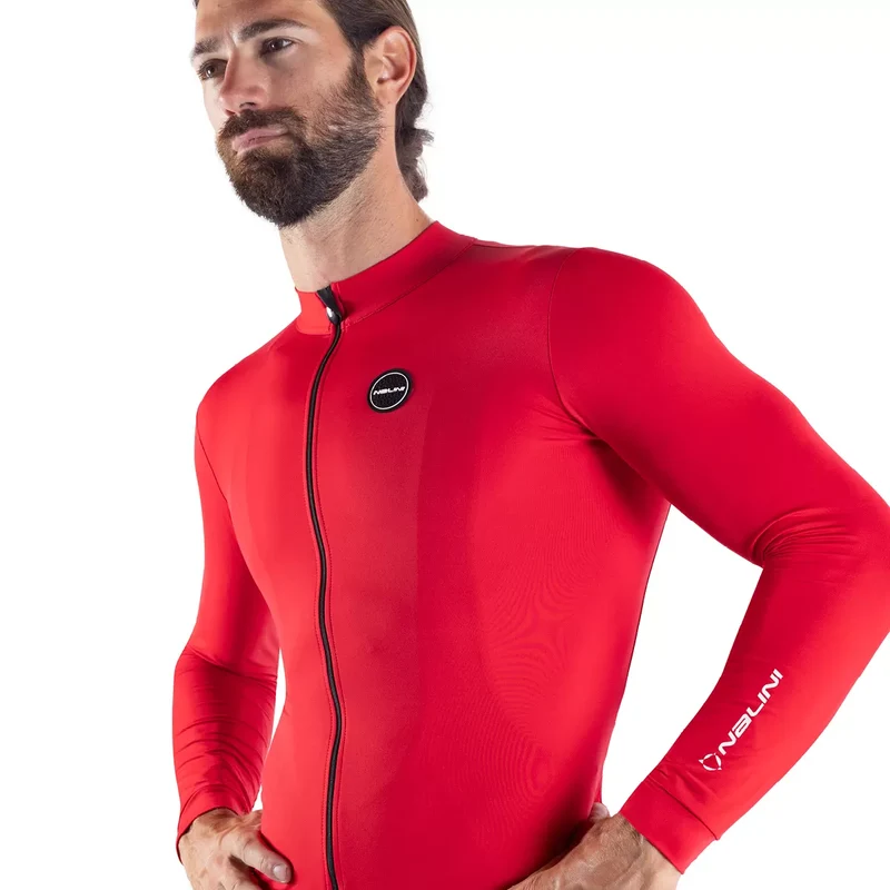 Maglia maniche lunghe Nalini Light Wrap J - Rosso
