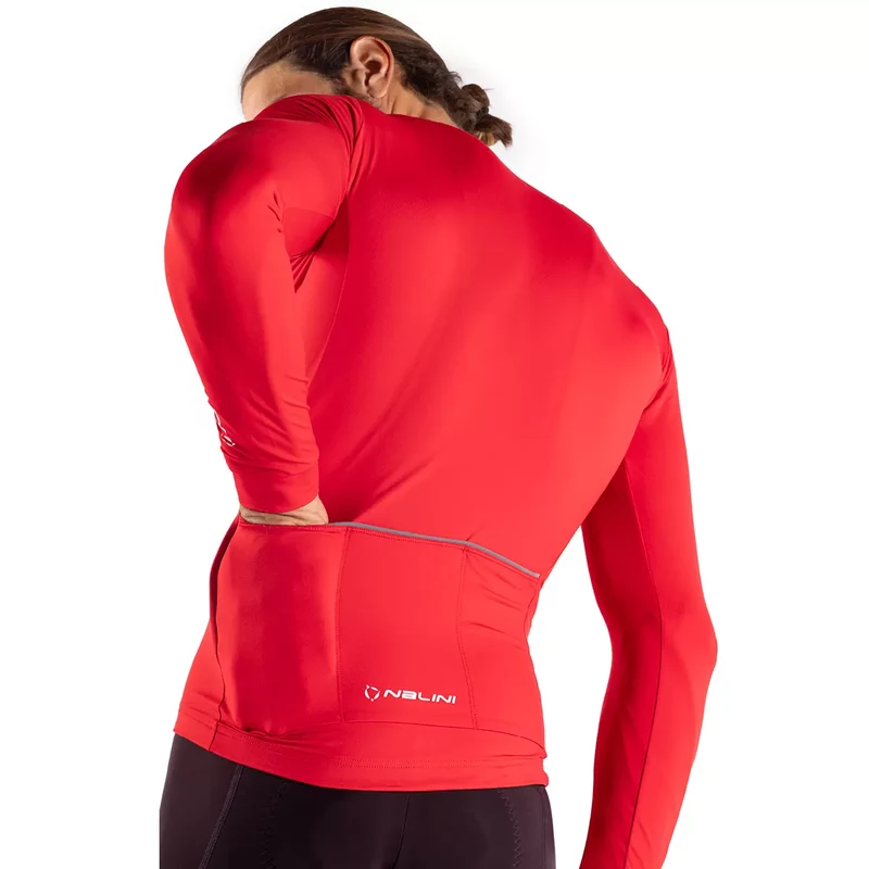 Maglia maniche lunghe Nalini Light Wrap J - Rosso