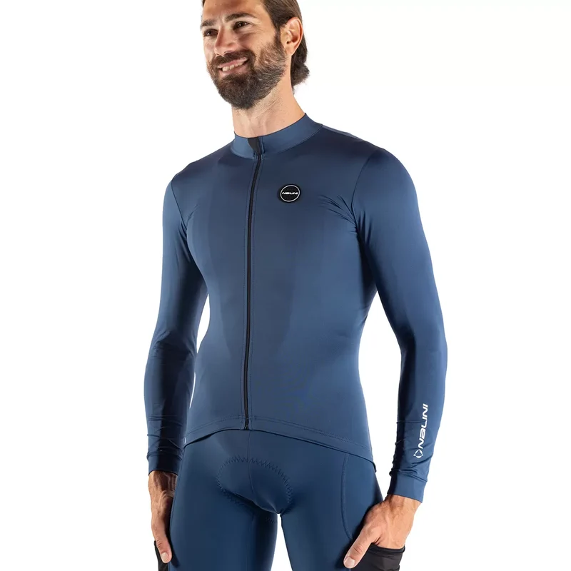 Maglia maniche lunghe Nalini Light Wrap J - Blu