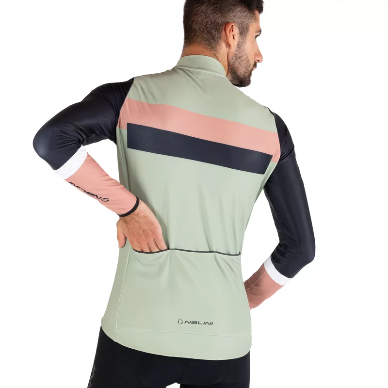 Maglia maniche lunghe Nalini Stelvio - Verde