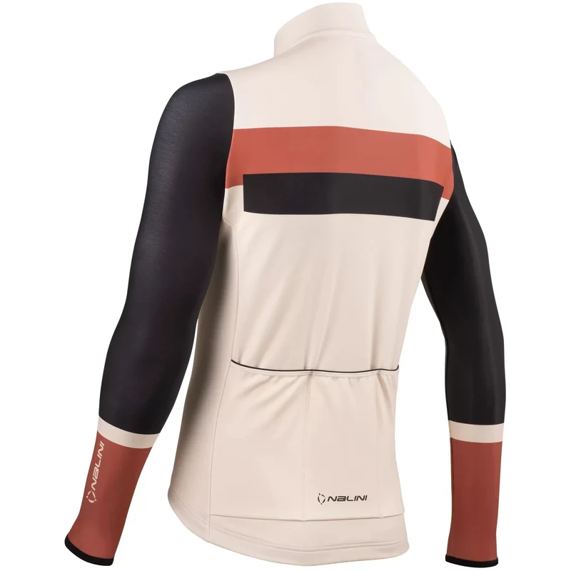 Maglia maniche lunghe Nalini Stelvio - Beige
