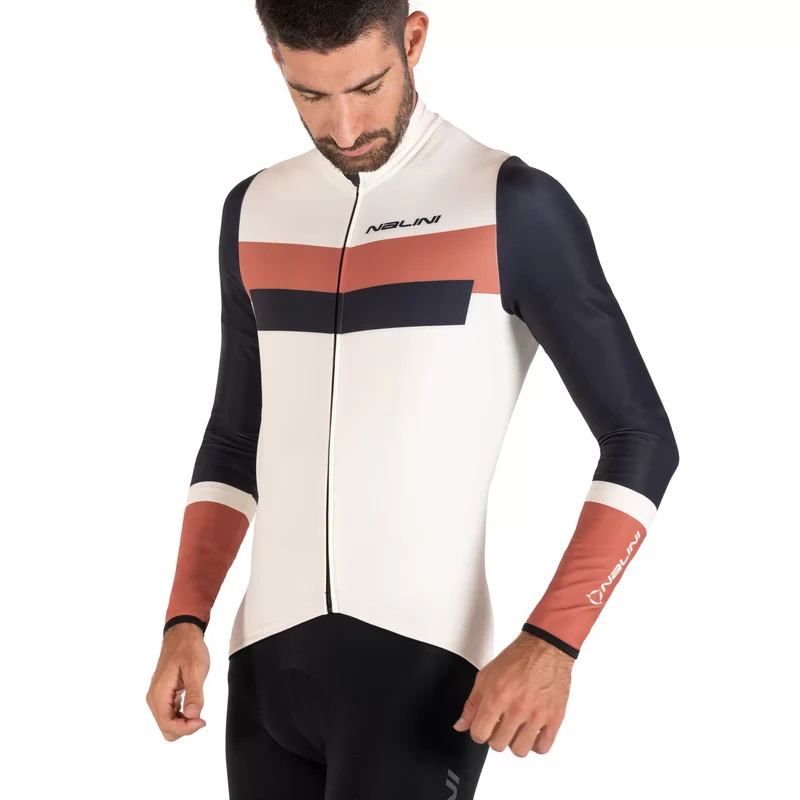 Maglia maniche lunghe Nalini Stelvio - Beige