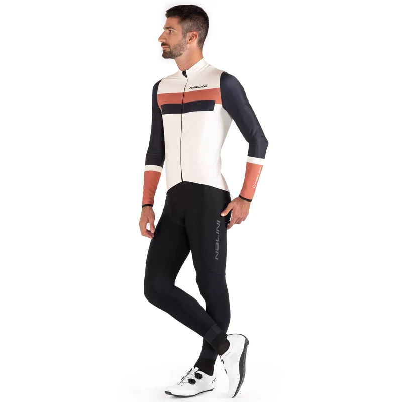 Maglia maniche lunghe Nalini Stelvio - Beige
