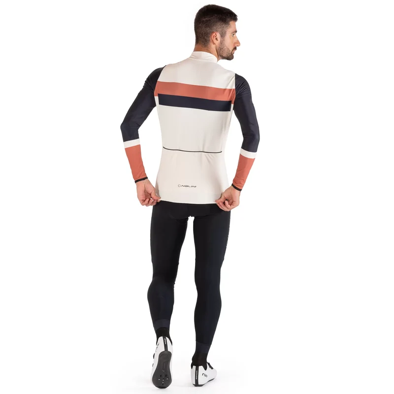 Maglia maniche lunghe Nalini Stelvio - Beige