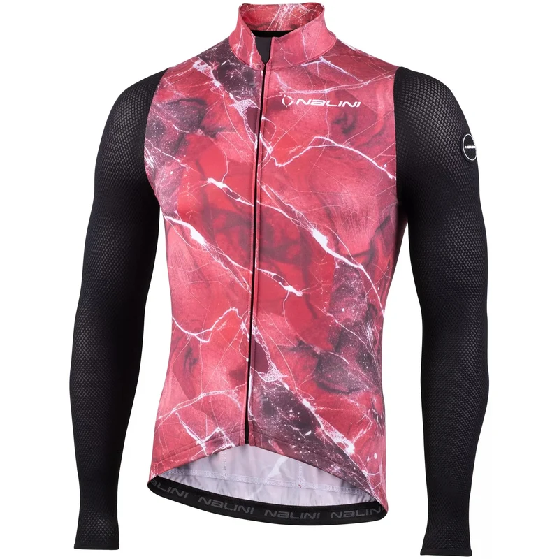 Maglia maniche lunghe Nalini Warm Mesh - Rosso