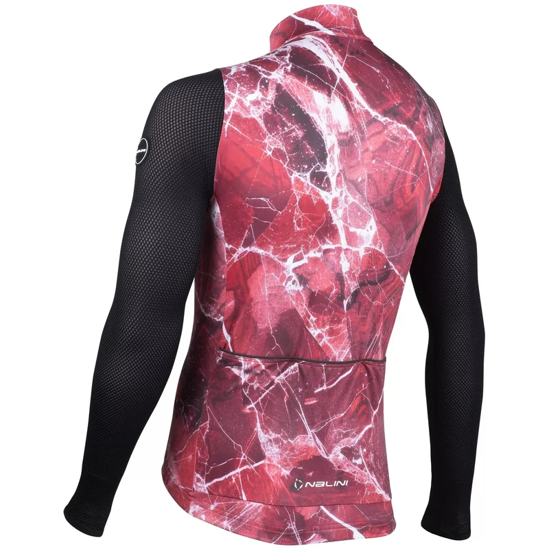 Maglia maniche lunghe Nalini Warm Mesh - Rosso