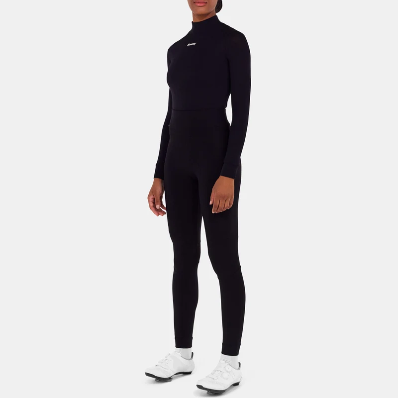 Calzamaglia senza bretelle donna Santini RTR - Nero