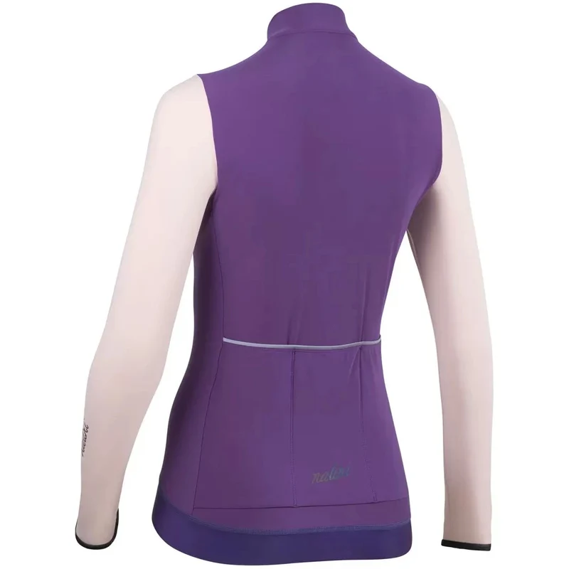 Maglia maniche lunghe donna Nalini New Wrap LS - Viola