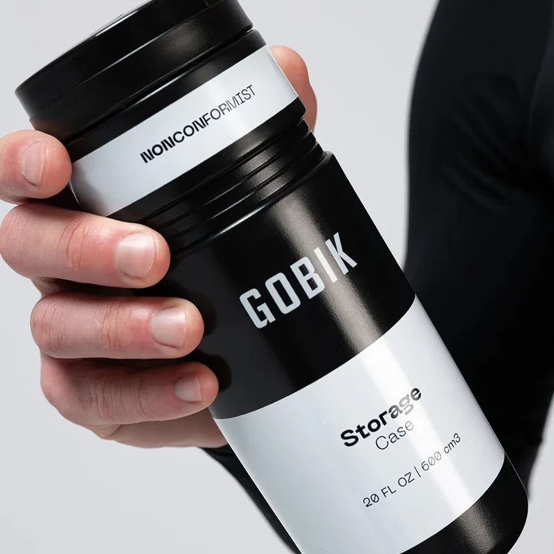 Borraccia Portautensili Gobik Byasi 600 - Nero