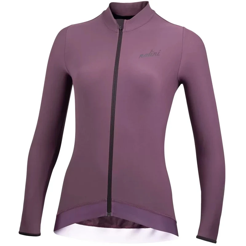 Maglia maniche lunghe donna Nalini New Wrap LS - Viola