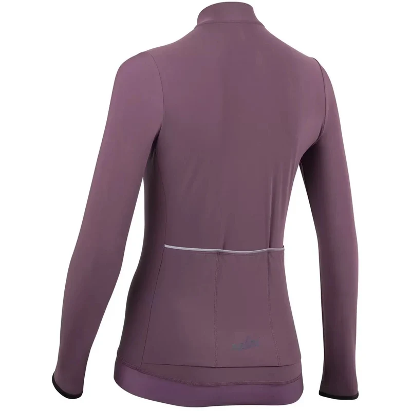 Maglia maniche lunghe donna Nalini New Wrap LS - Viola