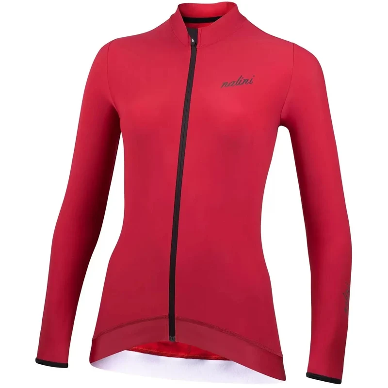 Maglia maniche lunghe donna Nalini New Wrap LS - Rosso