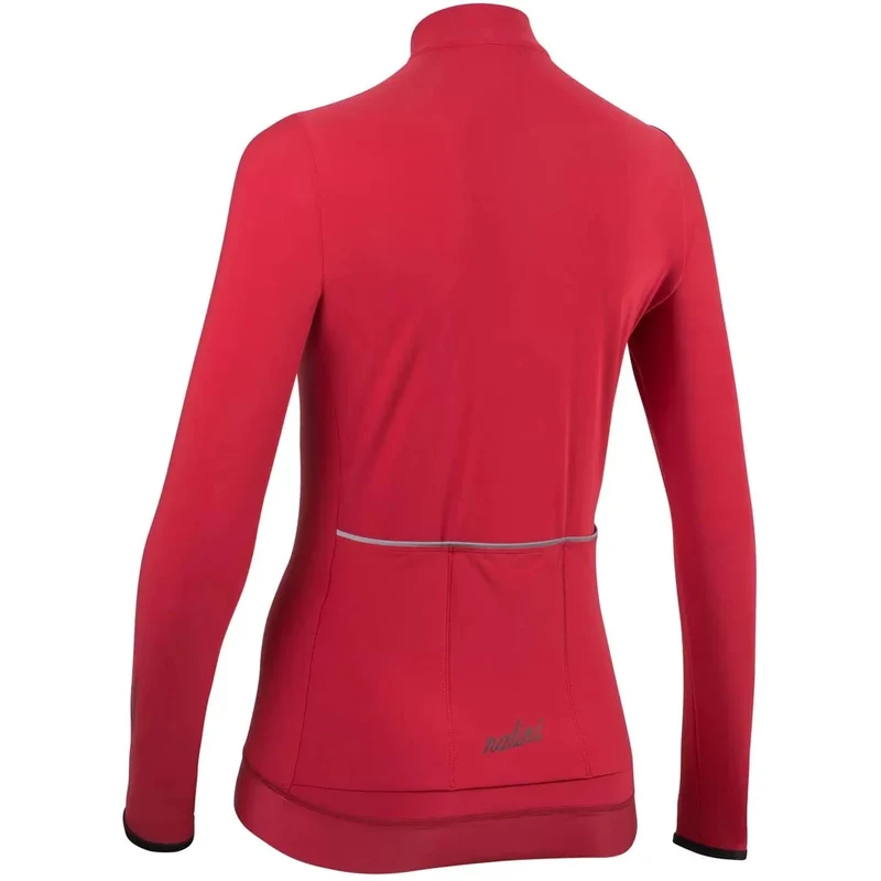 Maglia maniche lunghe donna Nalini New Wrap LS - Rosso