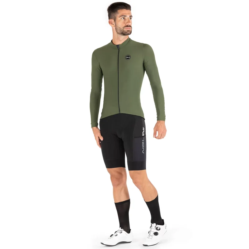 Maglia maniche lunghe Nalini New Soft Warp LS J1 - Verde