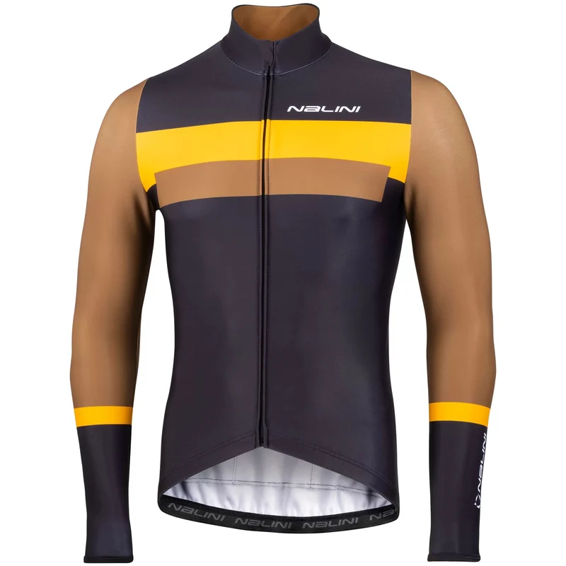 Maglia maniche lunghe Nalini Stelvio - Nero verde