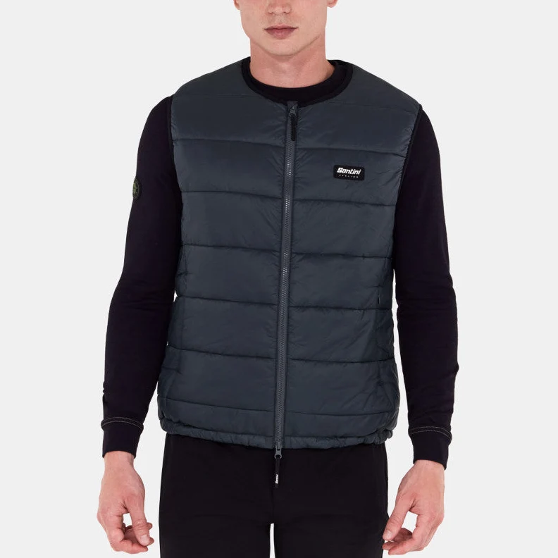 Gilet Santini Puff - Nero