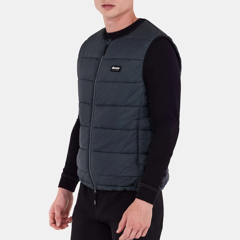 Gilet Santini Puff - Nero