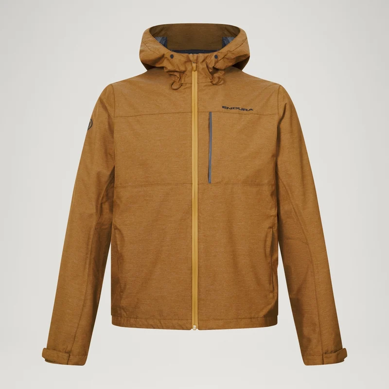 Giacca Endura Hummvee Waterproof Hooded - Marrone