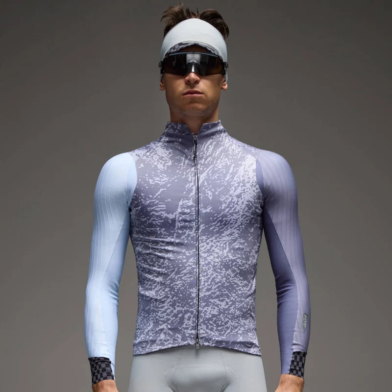 Gilet Q36.5 Gregarius Hybrid Alpi Camo - Blu