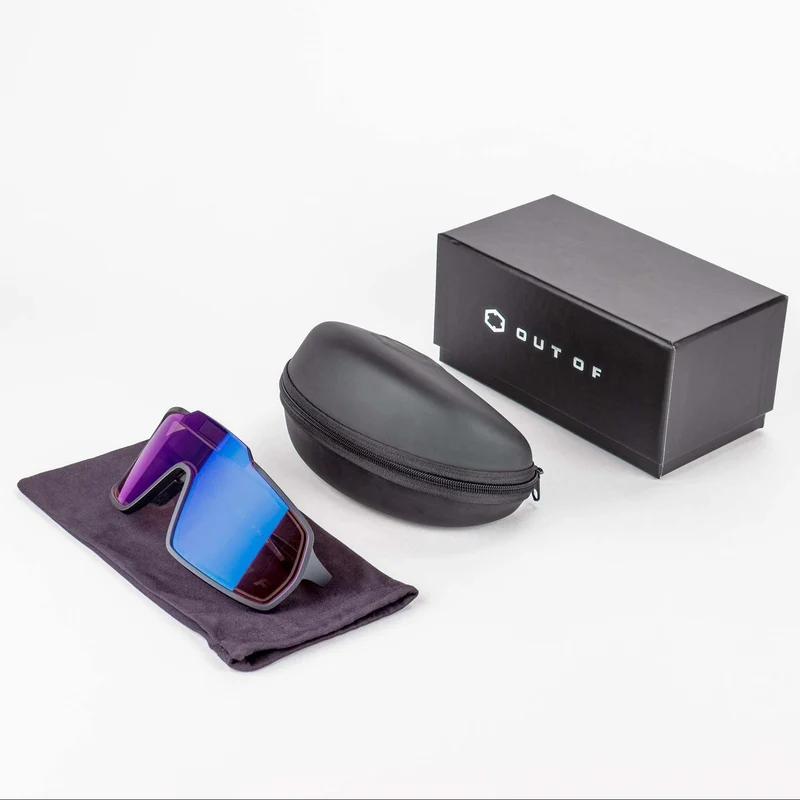 Occhiali Out Of Bot 2 + Adapta - Iridium blue