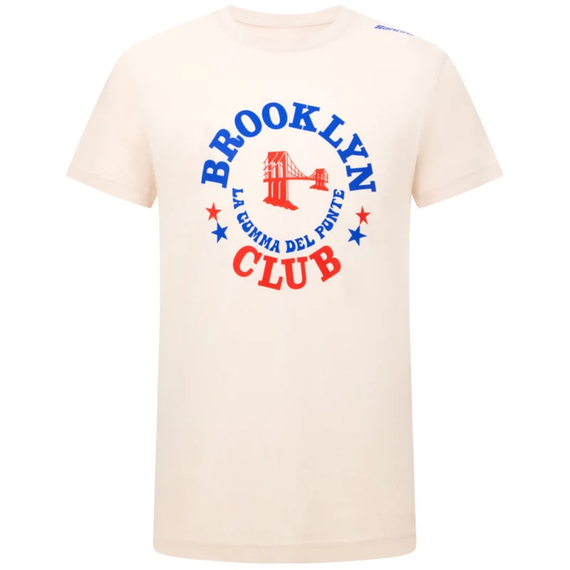T-Shirt Santini x Brooklyn - Bianco