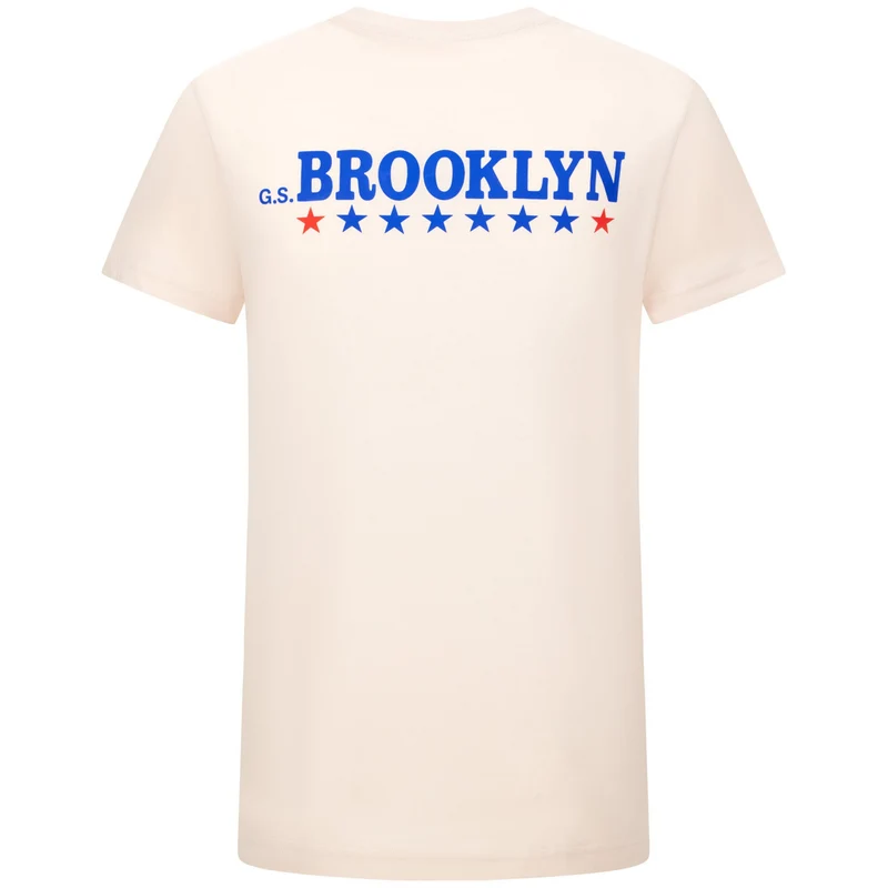 T-Shirt Santini x Brooklyn - Bianco