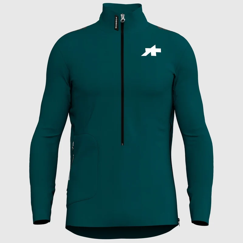 Mantellina Assos TACTICA Rain T5 - Verde