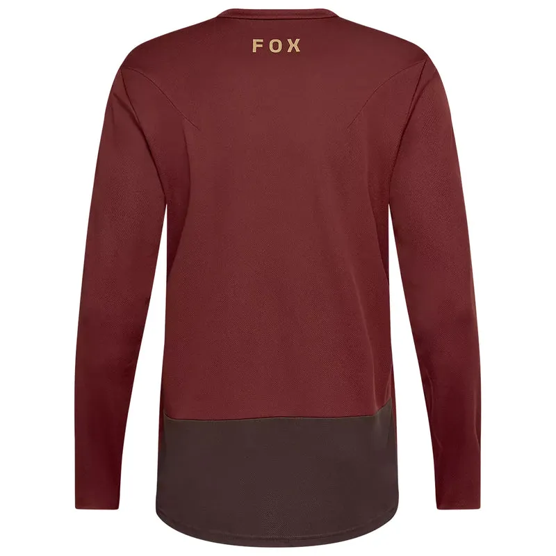 Maglia maniche lunghe Fox Ranger Fox Head - Bordeaux