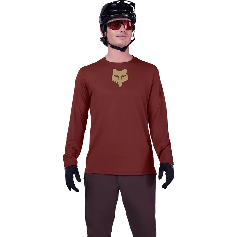 Maglia maniche lunghe Fox Ranger Fox Head - Bordeaux
