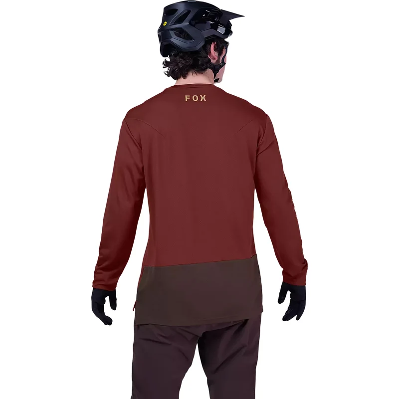 Maglia maniche lunghe Fox Ranger Fox Head - Bordeaux