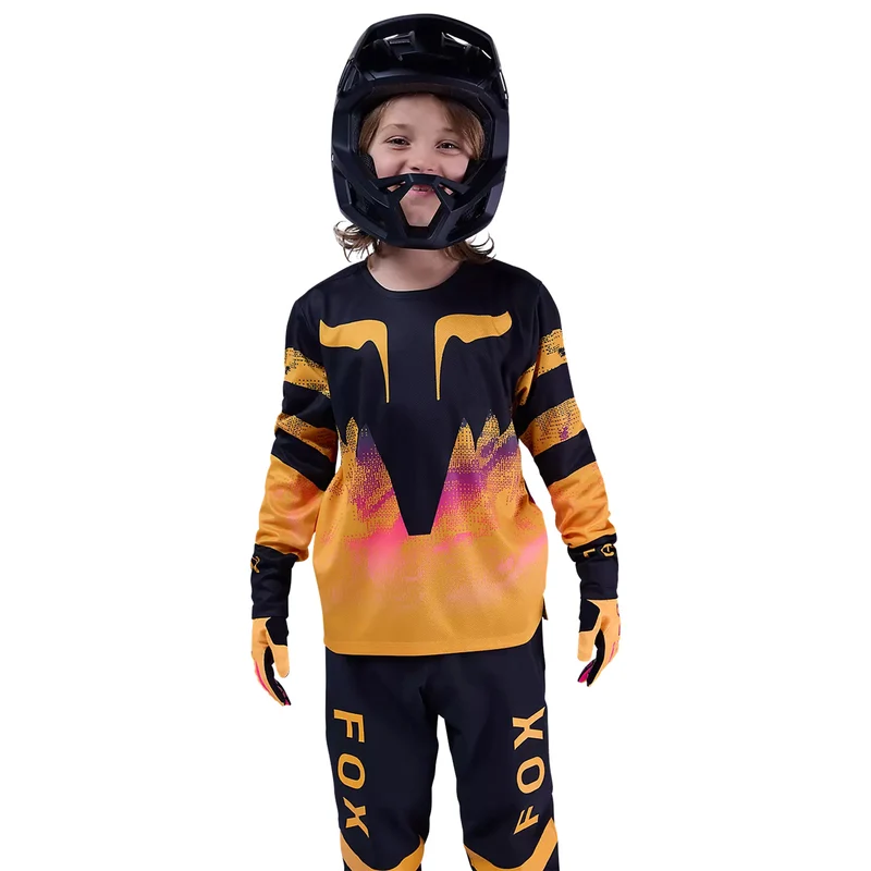 Maglia manica lunga bambino Fox Ranger Kairos - Arancio
