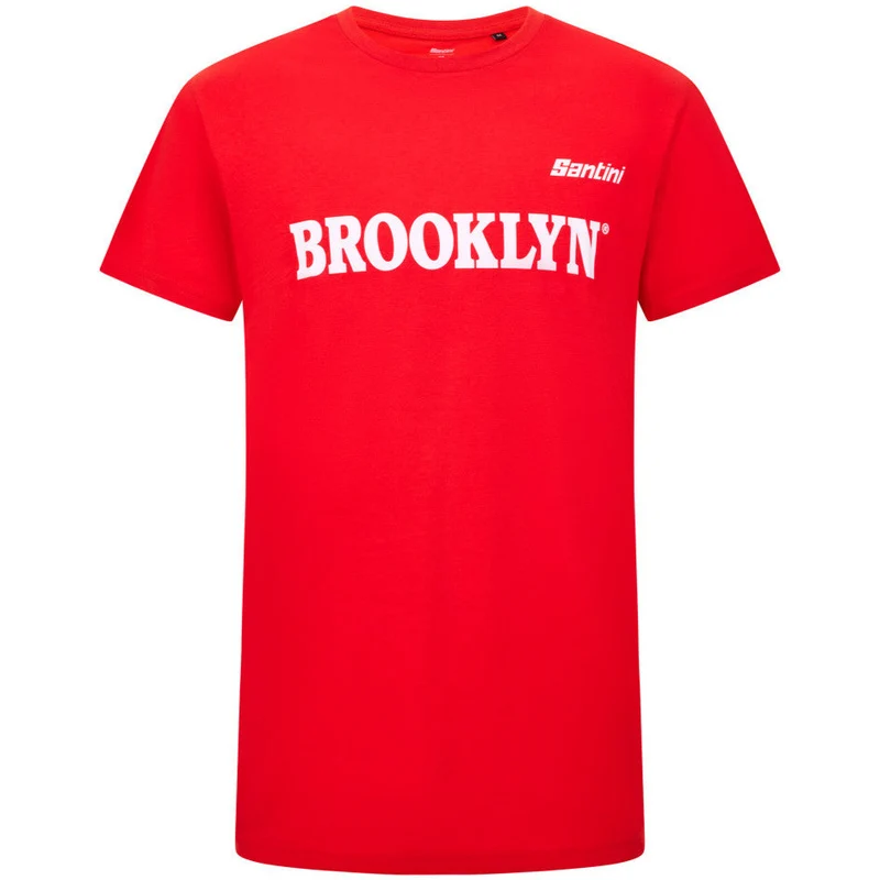 T-Shirt Santini x Brooklyn - Rosso