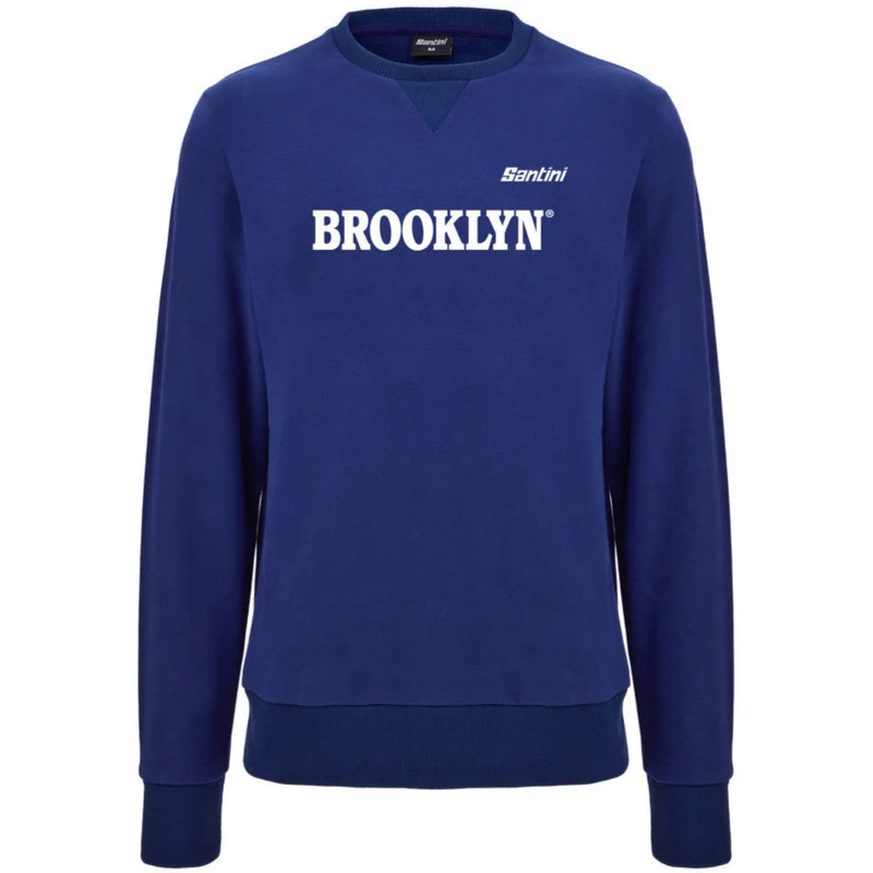 Felpa Santini x Brooklyn - Blu