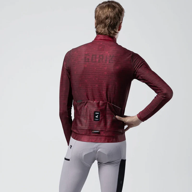 Maglia maniche lunghe Gobik Superhyder 2.0 Chaotic - Rosso