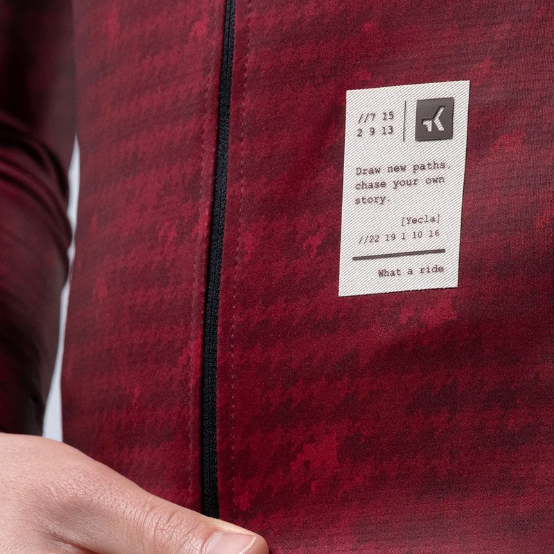 Maglia maniche lunghe Gobik Superhyder 2.0 Chaotic - Rosso