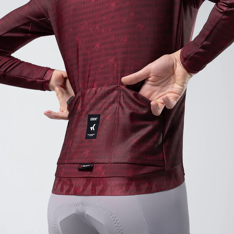 Maglia maniche lunghe Gobik Superhyder 2.0 Chaotic - Rosso