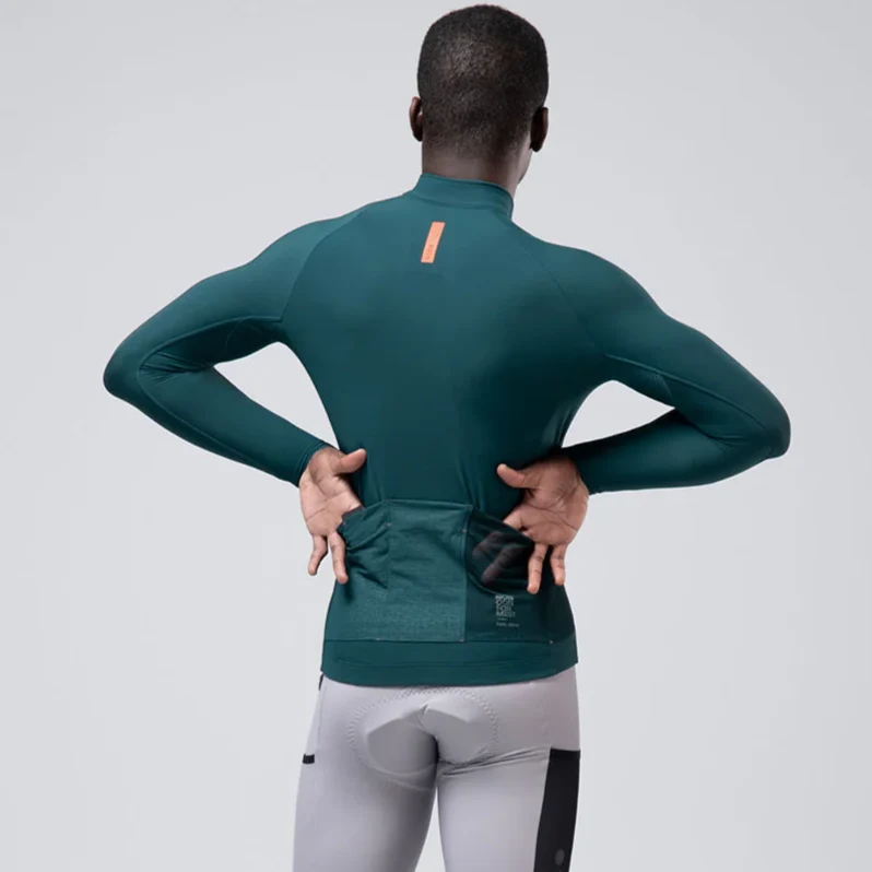 Maglia maniche lunghe Gobik Pacer Solid 2.0 Sunken - Verde