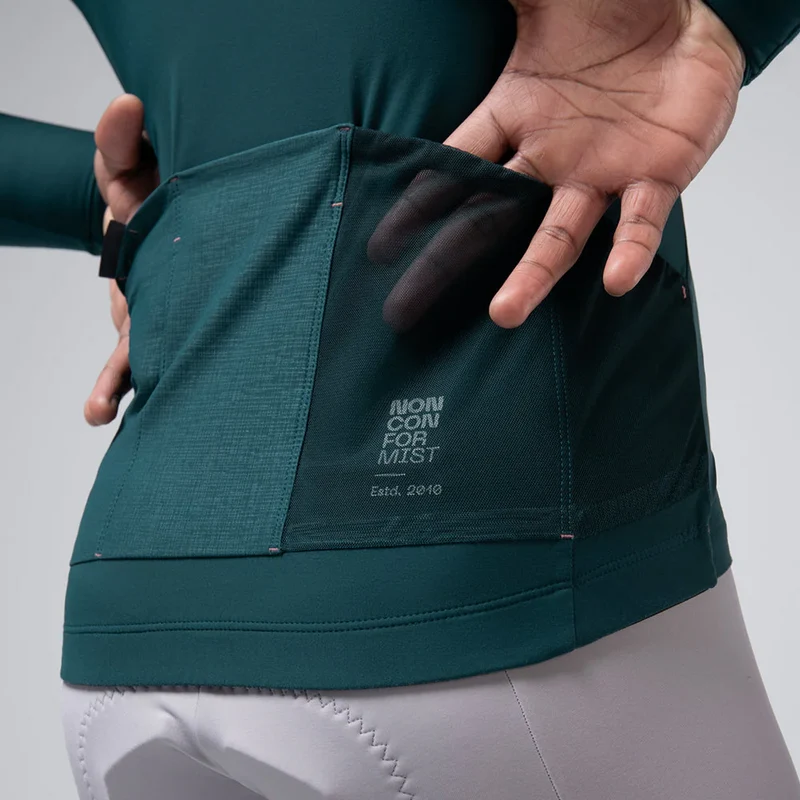 Maglia maniche lunghe Gobik Pacer Solid 2.0 Sunken - Verde