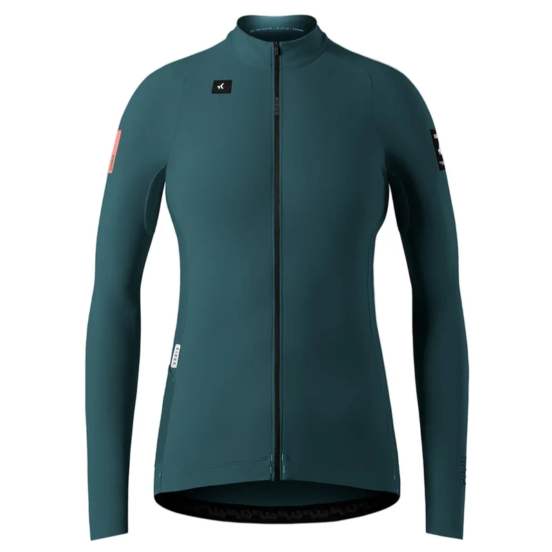 Maglia maniche lunghe donna Gobik Pacer Solid 2.0 Sunken - Verde