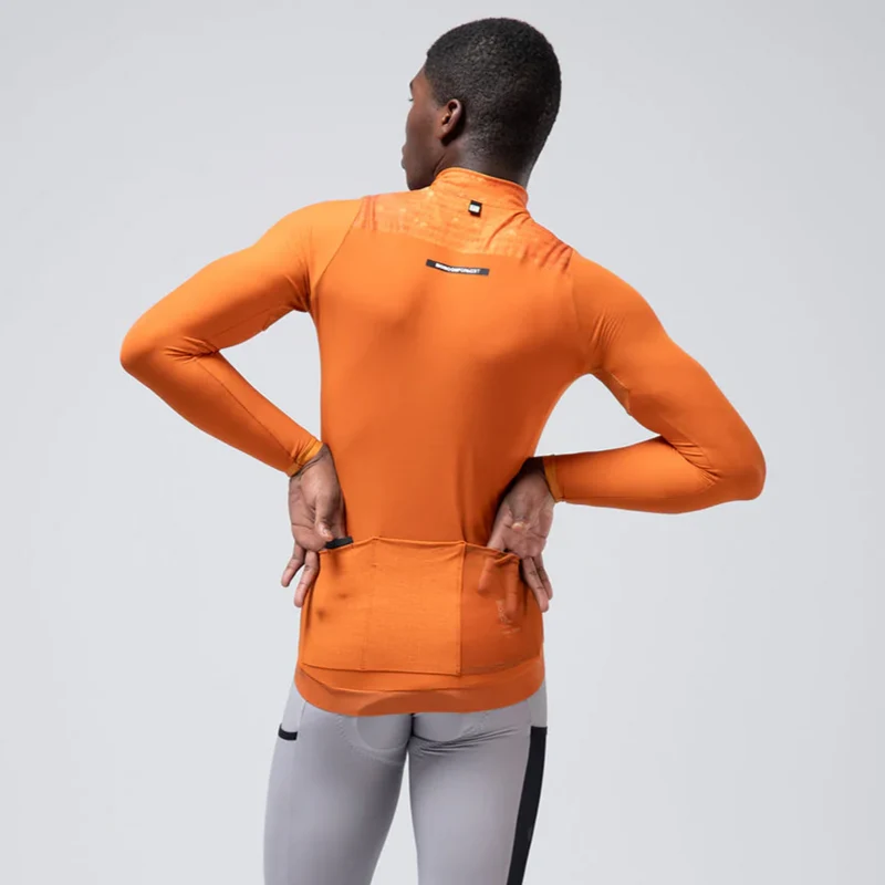 Maglia maniche lunghe Gobik Hyder Blend 2.0 Thai - Arancio