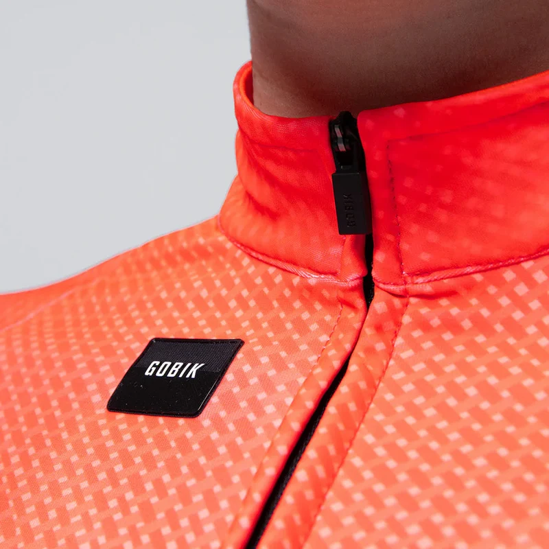 Maglia maniche lunghe donna Gobik Hyder Vermilion - Rosso