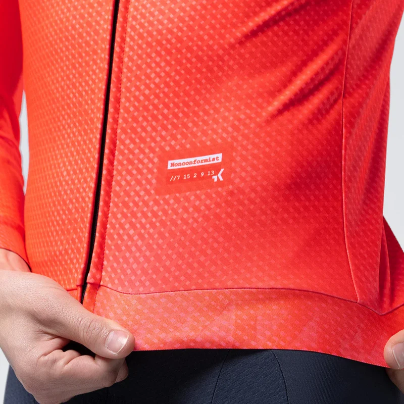 Maglia maniche lunghe Gobik Hyder Vermilion - Rosso